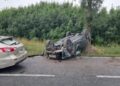 Wypadek na trasie krajowej. Są ranni