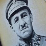 Bór Kunowski. Mural poświęcony gen. Tadeuszowi Piskorowi / Fot. Gmina Brody - Facebook