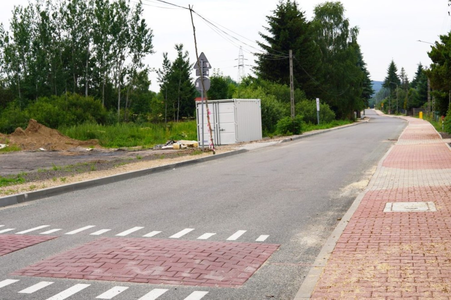 Wylotówka ze Skarżyska-Kamiennej została wyremontowana przed czasem