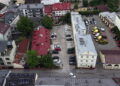 24.07.2026. Kielce. Działka przy ul. św. Leonarda w Kielcach, sąsiadująca ze Świętokrzyskim Centrum Ratownictwa Medycznego i Transportu Sanitarnego / Fot. Jarosław Kubalski – Radio Kielce