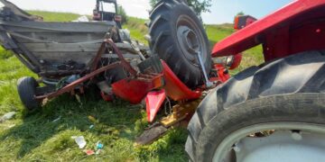 Ciagnik przygniótł mężczyznę, interweniował śmigłowiec LPR