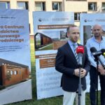 04.08.2026. Miedziana Góra. Konferencja prasowa w sprawie powstania Centrum Dziedzictwa Kulturowego i Przyrodniczego / Fot. Marcin Marszałek - Radio Kielce