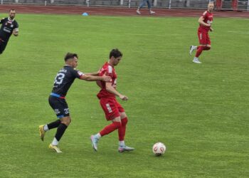 02.08.2026. Busko-Zdrój. Mecz Betclic 3. Ligai AKS Busko-Zdrój - Wisłoka Dębica / Fot. Maciej Makuła - Radio Kielce
