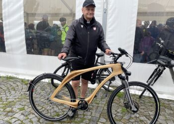Rower z kolekcji księdza Zbigniewa Kurasa / Fot. Grażyna Szlęzak-Wójcik - Radio Kielce