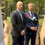 12.08.2026. Kielce. Konferencja prasowa nt. lasów społecznych / Fot. Dariusz Kuc - Radio Kielce