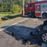Śmiertelny wypadek w Ostrowcu Świętokrzyskim - Radio Kielce 14.08.2026. Ostrowiec Świętokrzyski. Droga krajowa nr 9 / Fot. Ratownictwo Powiatu Ostrowieckiego