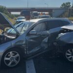 Zderzenie dwóch aut w Kijach. Są ranni - Radio Kielce 13.08.2026. Kije w powiecie pińczowskim. Wypadek / Fot. KP PSP Pińczów