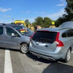 Zderzenie dwóch aut w Kijach. Są ranni - Radio Kielce 13.08.2026. Kije w powiecie pińczowskim. Wypadek / Fot. KP PSP Pińczów