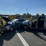Zderzenie dwóch aut w Kijach. Są ranni - Radio Kielce 13.08.2026. Kije w powiecie pińczowskim. Wypadek / Fot. KP PSP Pińczów