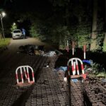 Poważny wypadek. Kierowca chciał uniknąć kontroli - Radio Kielce Źródło: Policja