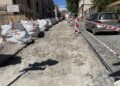 12.08.2026. Sandomierz. Ulica Żydowska. Remont / Fot. Grażyna Szlęzak-Wójcik - Radio Kielce