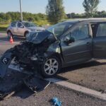 Śmiertelny wypadek w Ostrowcu Świętokrzyskim - Radio Kielce 14.08.2026. Ostrowiec Świętokrzyski. Droga krajowa nr 9 / Fot. Ratownictwo Powiatu Ostrowieckiego