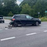 Poważny wypadek w powiecie ostrowieckim. Droga zablokowana - Radio Kielce 21.08.2026. Nietulisko Małe w gminie Kunów. Zderzenie czterech samochodów / Fot. Na Drodze Świętokrzyskie - Facebook