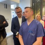 Sandomierska kardiologia ma się coraz lepiej - Radio Kielce 27.08.2026. Szpital w Sandomierzu. Otwarcie pracowni angiografii / Fot. Grażyna Szlęzak-Wójcik - Radio Kielce