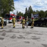 11.08.2026. Małogoszcz. Wypadek / Fot. Słuchacz Radia Kielce