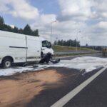 19.08.2026. Łączna. Wypadek / Fot. Starszy kapitan Piotr Gałązka - JRG Skrżysko-Kamienna