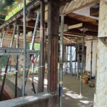 Kielce. Dworek Laszczyków. Pierwszy etap prac remontowych / Źródło: Muzeum Wsi Kieleckiej