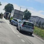 Motorowerzysta zginął pod kołami ciężarówki - Radio Kielce 26.08.2026. Wola Tesserowa w powiecie jędrzejowskim. Wypadek / Fot. policja