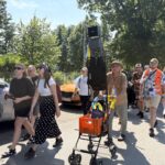 Pierwsze kilometry już za pątnikami - Radio Kielce 06.08.2026. Wiślica. Piesza Pielgrzymka diecezji kieleckiej na Jasną Górę / Fot. Marta Gajda-Kruk - Radio Kielce