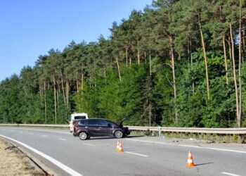 09.08.2026. Szewce. Kolizja / Źródło: Policja