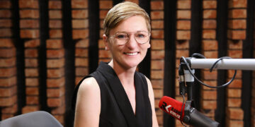 05.08.2026. Radio Kielce. Rozmowa Dnia. Na zdjęciu: Agata Wojda - prezydent Kielc / Fot. Wiktor Taszłow - Radio Kielce