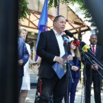 05.08.2026. Kielce. Konferencja prasowa Konfederacji Korony Polskiej / Fot. Wiktor Taszłow - Radio Kielce