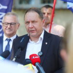 05.08.2026. Kielce. Konferencja prasowa Konfederacji Korony Polskiej / Fot. Wiktor Taszłow - Radio Kielce