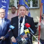 05.08.2026. Kielce. Konferencja prasowa Konfederacji Korony Polskiej / Fot. Wiktor Taszłow - Radio Kielce