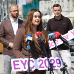 Młodzi przejmują Kielce. Przynajmniej na jeden dzień - Radio Kielce 06.08.2026. Kielce. Konferencja o Ogólnopolskim Dniu Młodzieży / Fot. Wiktor Taszłow - Radio Kielce