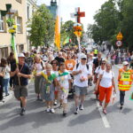 08.08.2026. Kielce. Piesza Pielgrzymka diecezji kieleckiej na Jasną Górę / Fot. Wiktor Taszłow - Radio Kielce