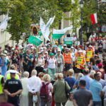 08.08.2026. Kielce. Piesza Pielgrzymka diecezji kieleckiej na Jasną Górę / Fot. Wiktor Taszłow - Radio Kielce