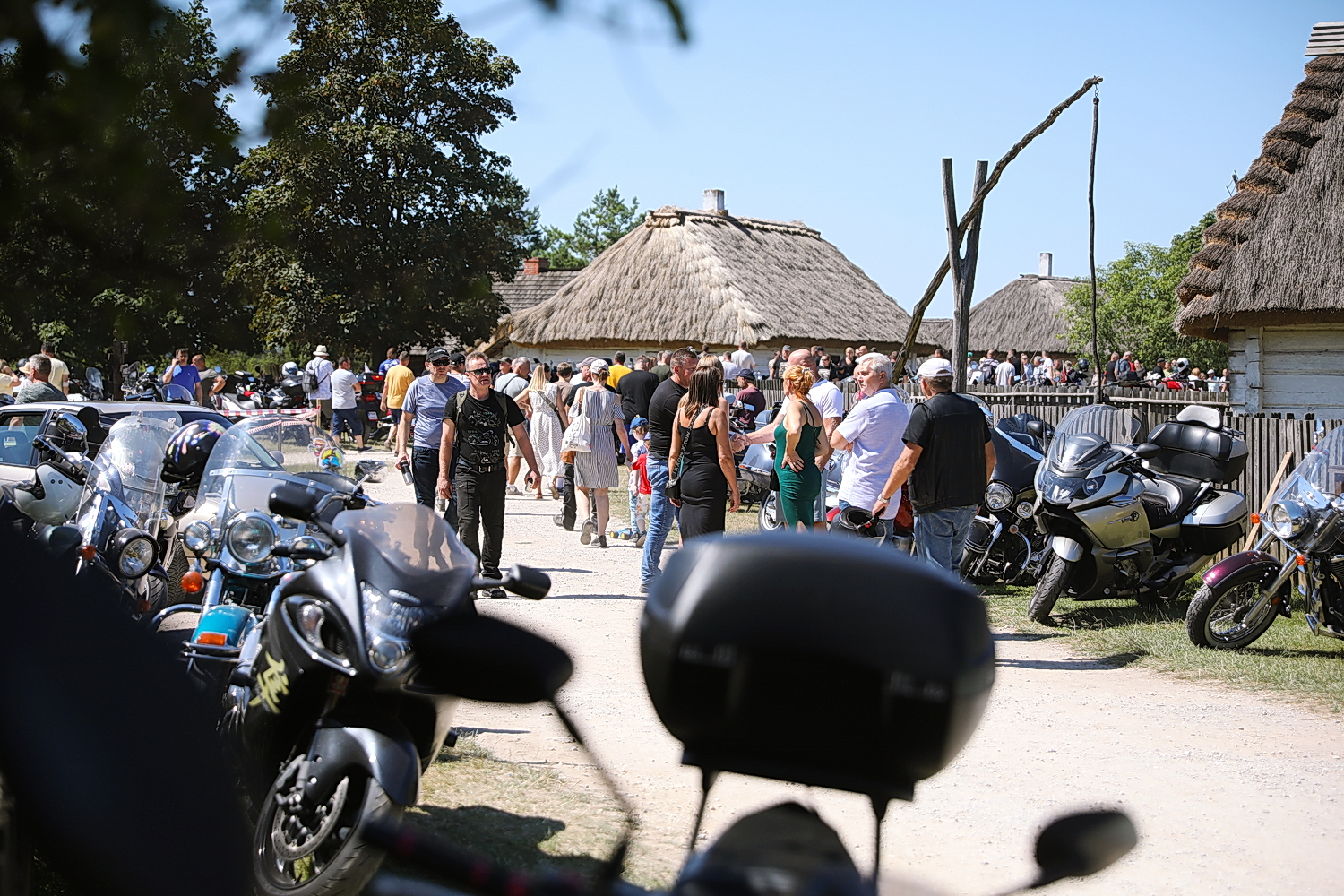 09.08.2026. Tokarnia. 20. Świętokrzyski Zlot Motocykli i Pojazdów Zabytkowych - MotoPiknik / Fot. Wiktor Taszłow - Radio Kielce