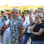 „Nie bądź obojętny” - apelowali przedstawiciele KOD-u - Radio Kielce 09.08.2026. Kielce. Manifestacja pod hasłem „Nie bądź obojętny” / Fot. Wiktor Taszłow - Radio Kielce