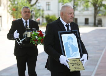 12.08.2026. Kielce. Pogrzeb Włodzimierza Reznera / Fot. Wiktor Taszłow - Radio Kielce