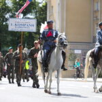 12.08.2026 Kielce. Kadrówka wkroczyła do miasta. Uroczystości / Fot. Wiktor Taszłow - Radio Kielce