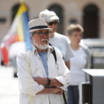 12.08.2026 Kielce. Kadrówka wkroczyła do miasta. Uroczystości / Fot. Wiktor Taszłow - Radio Kielce