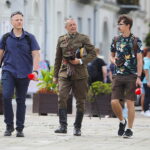 12.08.2026 Kielce. Kadrówka wkroczyła do miasta. Uroczystości / Fot. Wiktor Taszłow - Radio Kielce