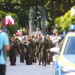 12.08.2026 Kielce. Kadrówka wkroczyła do miasta. Uroczystości / Fot. Wiktor Taszłow - Radio Kielce