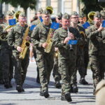 12.08.2026 Kielce. Kadrówka wkroczyła do miasta. Uroczystości / Fot. Wiktor Taszłow - Radio Kielce