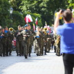 12.08.2026 Kielce. Kadrówka wkroczyła do miasta. Uroczystości / Fot. Wiktor Taszłow - Radio Kielce