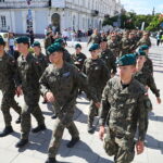 12.08.2026 Kielce. Kadrówka wkroczyła do miasta. Uroczystości / Fot. Wiktor Taszłow - Radio Kielce