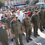 12.08.2026 Kielce. Kadrówka wkroczyła do miasta. Uroczystości / Fot. Wiktor Taszłow - Radio Kielce