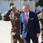 12.08.2026 Kielce. Kadrówka wkroczyła do miasta. Uroczystości / Fot. Wiktor Taszłow - Radio Kielce