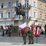 12.08.2026 Kielce. Kadrówka wkroczyła do miasta. Uroczystości / Fot. Wiktor Taszłow - Radio Kielce