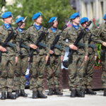 12.08.2026 Kielce. Kadrówka wkroczyła do miasta. Uroczystości / Fot. Wiktor Taszłow - Radio Kielce