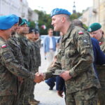 12.08.2026 Kielce. Kadrówka wkroczyła do miasta. Uroczystości / Fot. Wiktor Taszłow - Radio Kielce