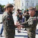 12.08.2026 Kielce. Kadrówka wkroczyła do miasta. Uroczystości / Fot. Wiktor Taszłow - Radio Kielce