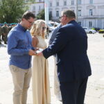 12.08.2026 Kielce. Kadrówka wkroczyła do miasta. Uroczystości / Fot. Wiktor Taszłow - Radio Kielce
