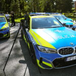 13.08.2026. Kielce. Nowe radiowozy dla świętokrzyskiej drogówki / Fot. Wiktor Taszłow – Radio Kielce