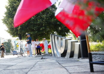 Kielczanie upamiętnili 84. rocznicę zagłady Żydów